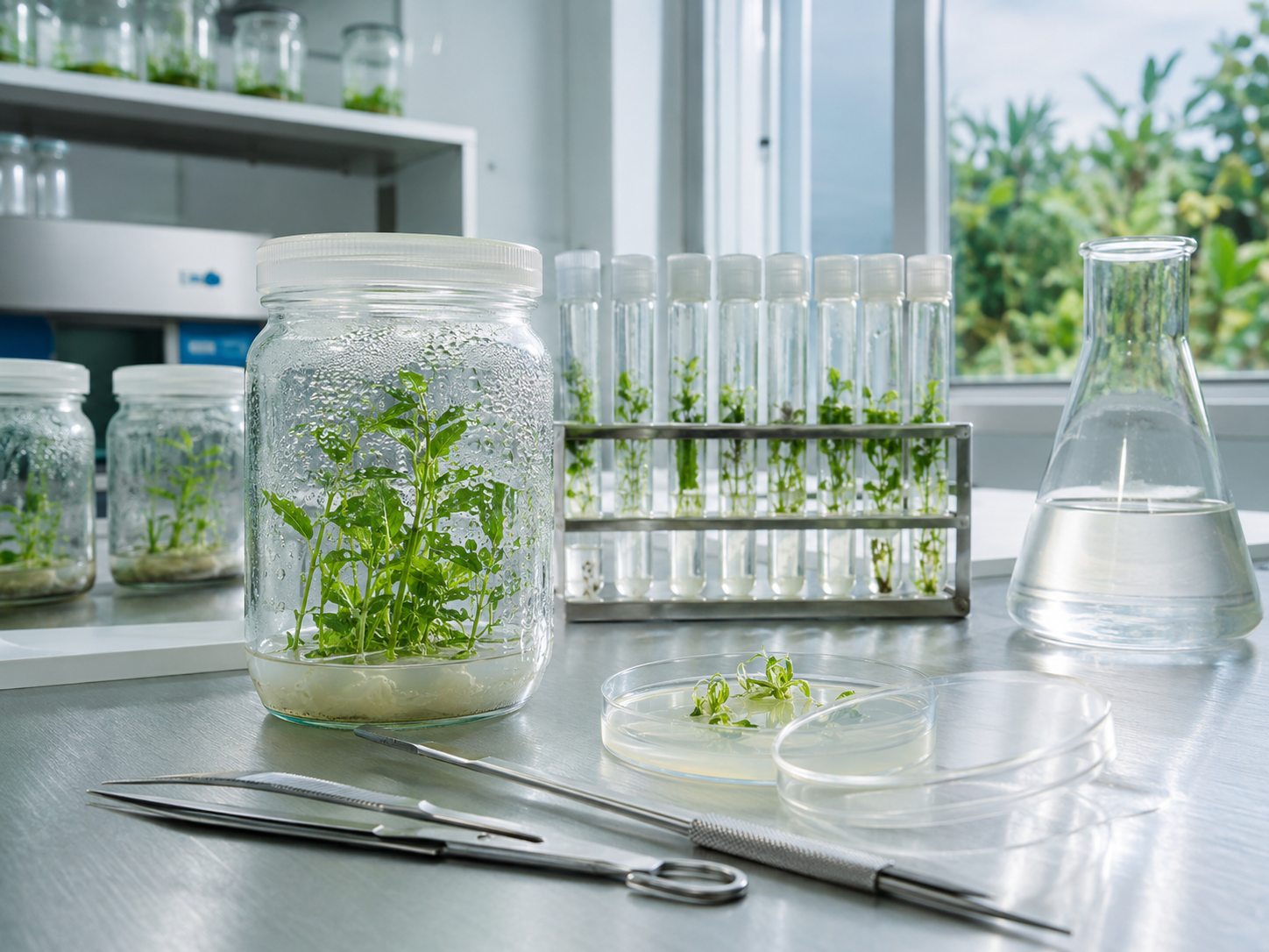Laboratorio de biotecnología GreenSoul BioLab en Canelones, Uruguay